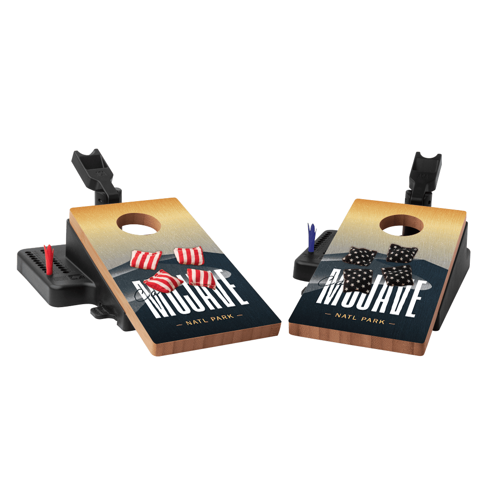 Mojave Double Chuck Mini Cornhole Tabletop Game, - American Cornhole Association