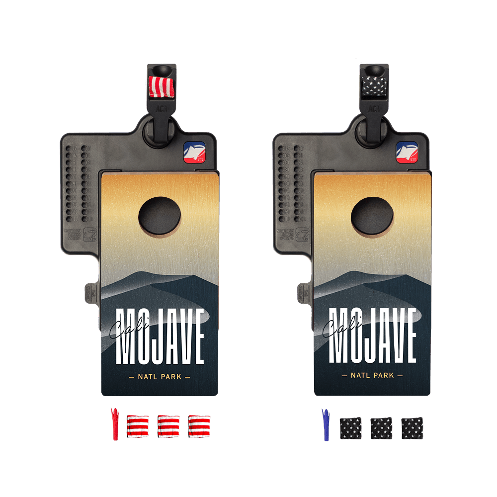 Mojave Double Chuck Mini Cornhole Tabletop Game, - American Cornhole Association