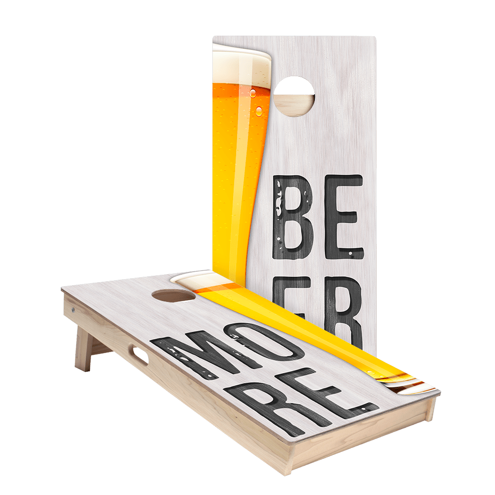 More Beer Star Cornhole Boards, - American Cornhole Association