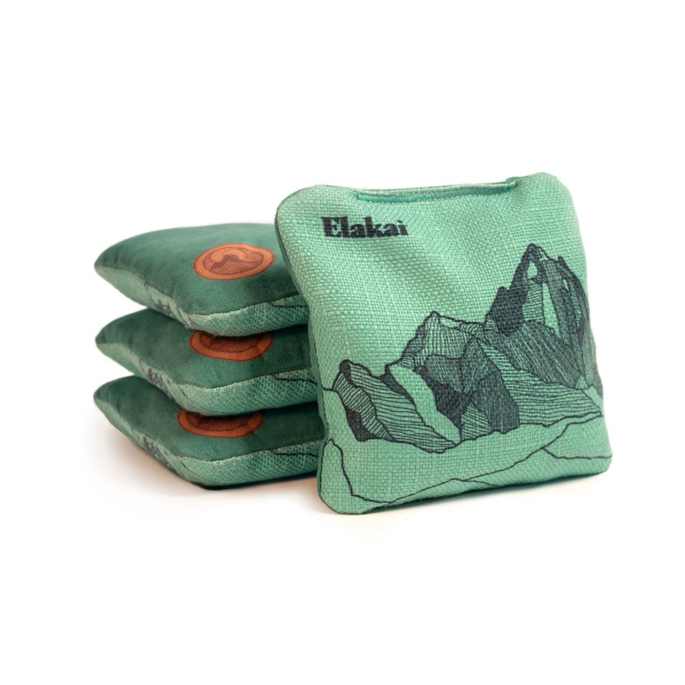 Mount Elakai Cornhole Bags, Aquamarine Teal - American Cornhole Association