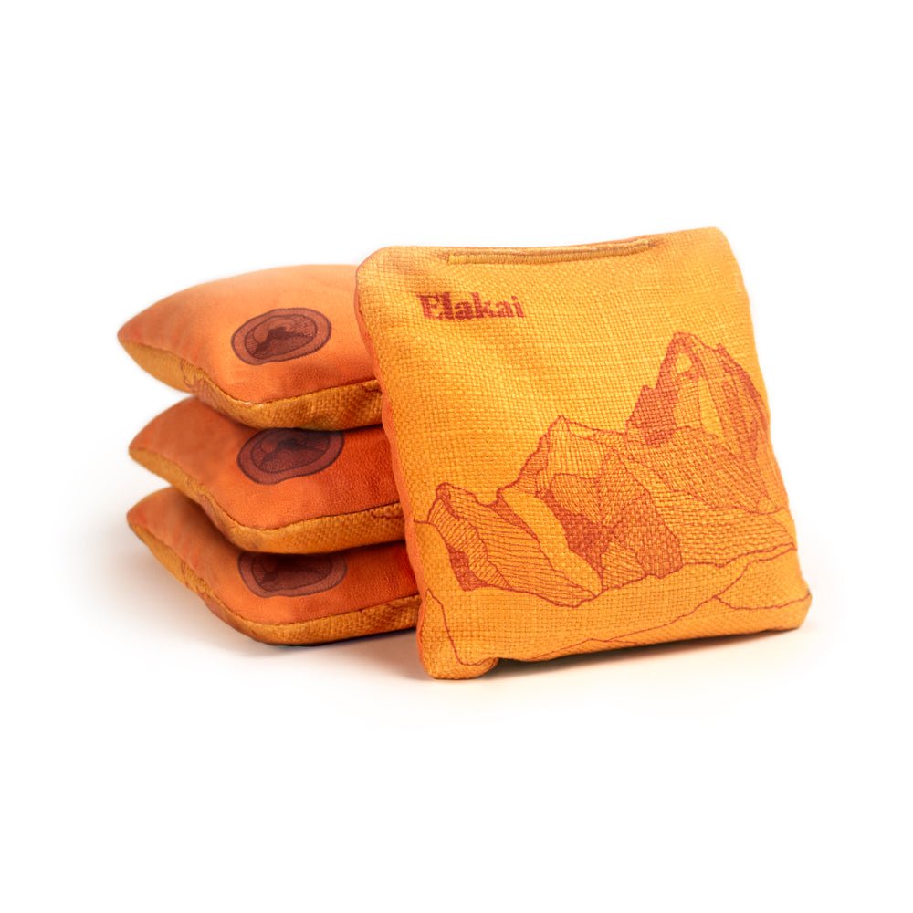 Mount Elakai Cornhole Bags, Marigold Yellow - American Cornhole Association
