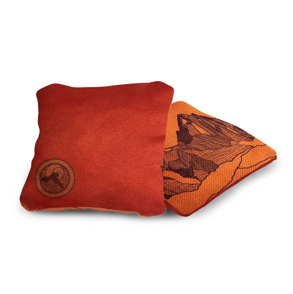 Mount Elakai Cornhole Bags - Orange Horizon EGCB66TS - 01 | American Cornhole Association