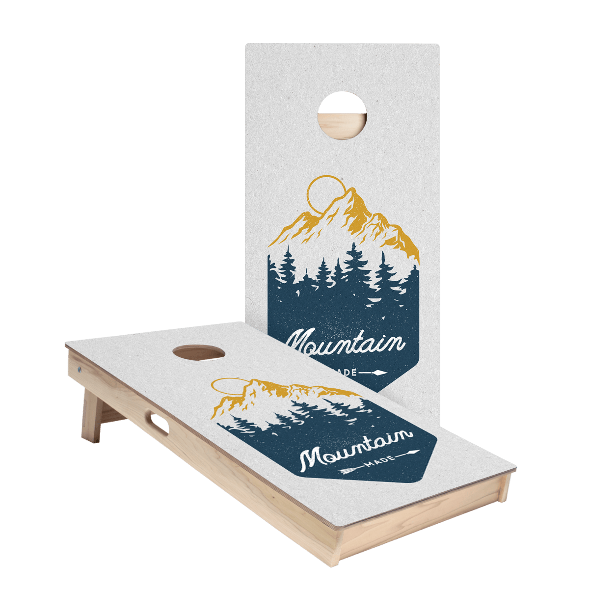 Mountain Made Star Cornhole Boards - ACA - 000396 | American Cornhole Association
