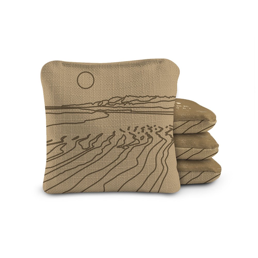 National Parks Cape Cod Cornhole Bags, Tan - American Cornhole Association