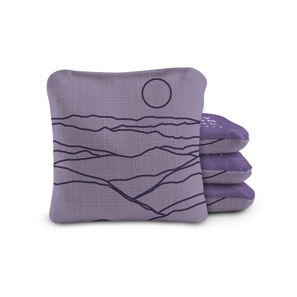 National Parks Great Smoky Mountains Cornhole Bags, Purple - American Cornhole Association