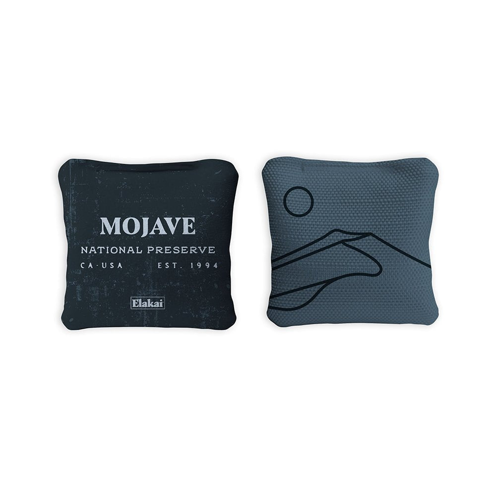 National Parks Mojave Travel - Size Cornhole Bags, Navy - American Cornhole Association