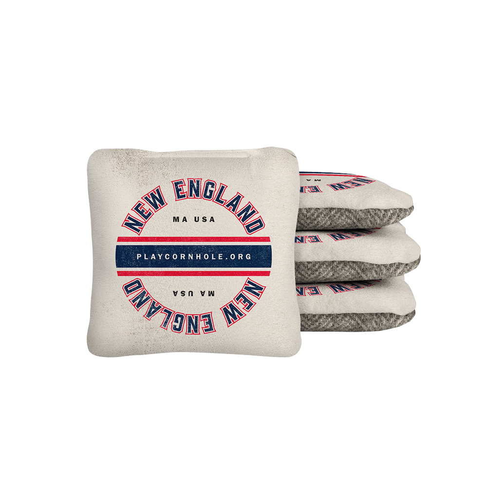 New England Football Gameday Backyard 1x2 ft Cornhole Board Set - WACA - 500442 - WB | American Cornhole Association
