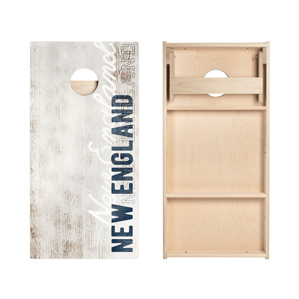 New England Football Vintage Gameday Star Cornhole Boards, - American Cornhole Association