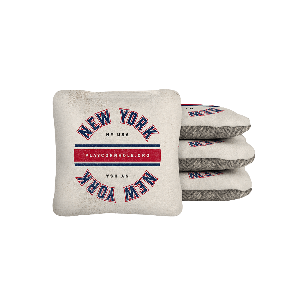 New York NYG Football Gameday Backyard 1x2 ft Cornhole Board Set - WACA - 500445 - WB | American Cornhole Association