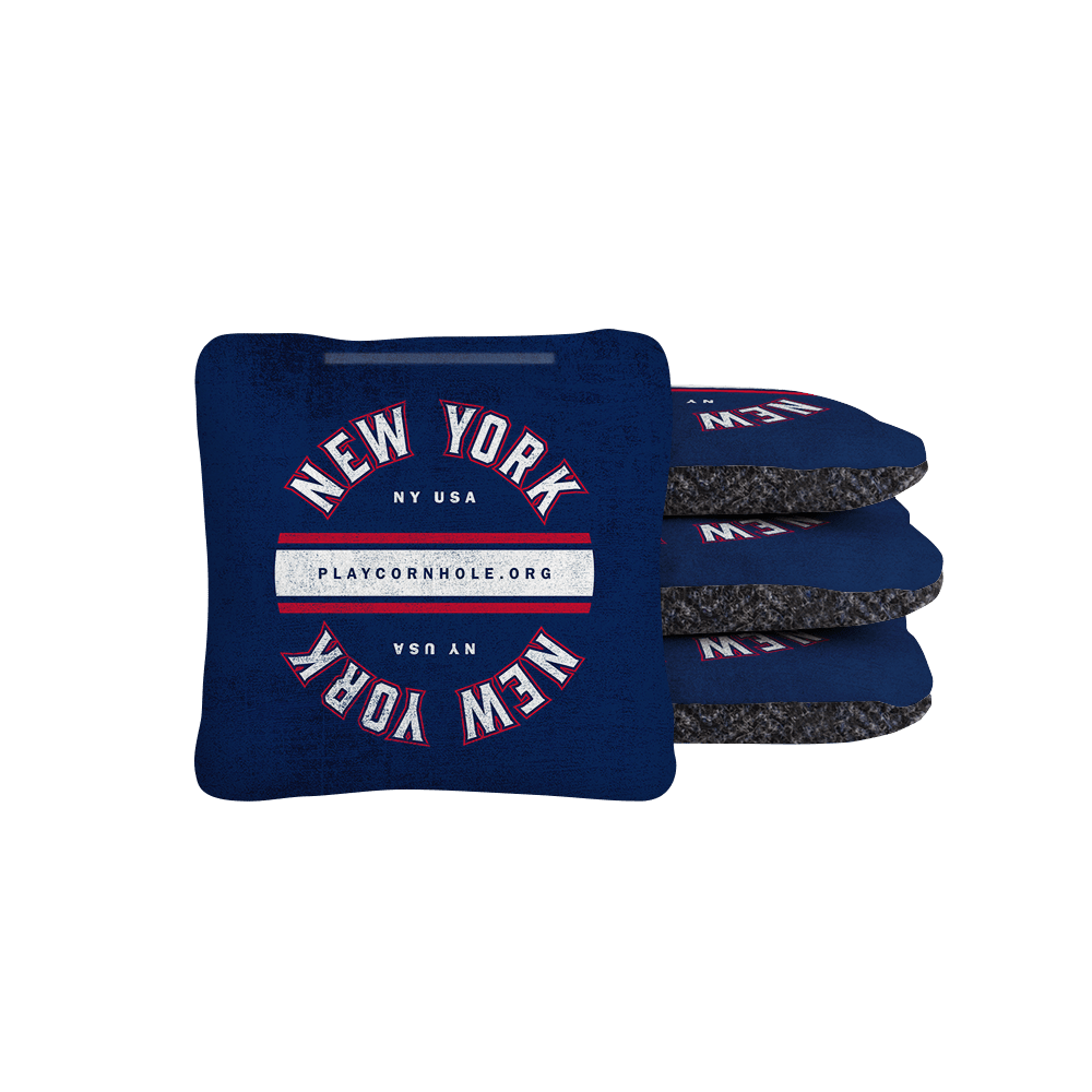 New York NYG Football Gameday Backyard 1x2 ft Cornhole Board Set - WACA - 500445 - WB | American Cornhole Association