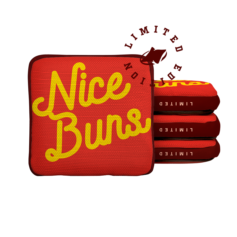 Nice Buns Limited Edition Synergy Edge Cornhole Bags | 06.24 Drop, - American Cornhole Association