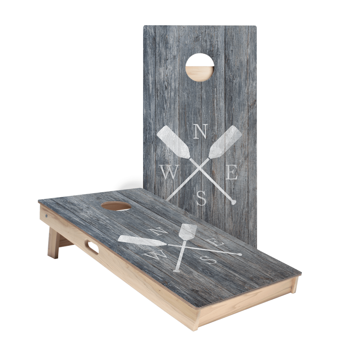 NSEW Wood Paddles Star Cornhole Boards, - American Cornhole Association