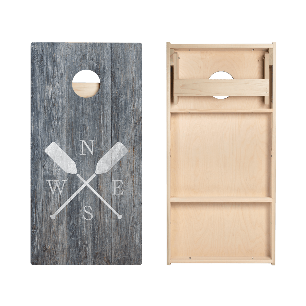 NSEW Wood Paddles Star Cornhole Boards, - American Cornhole Association