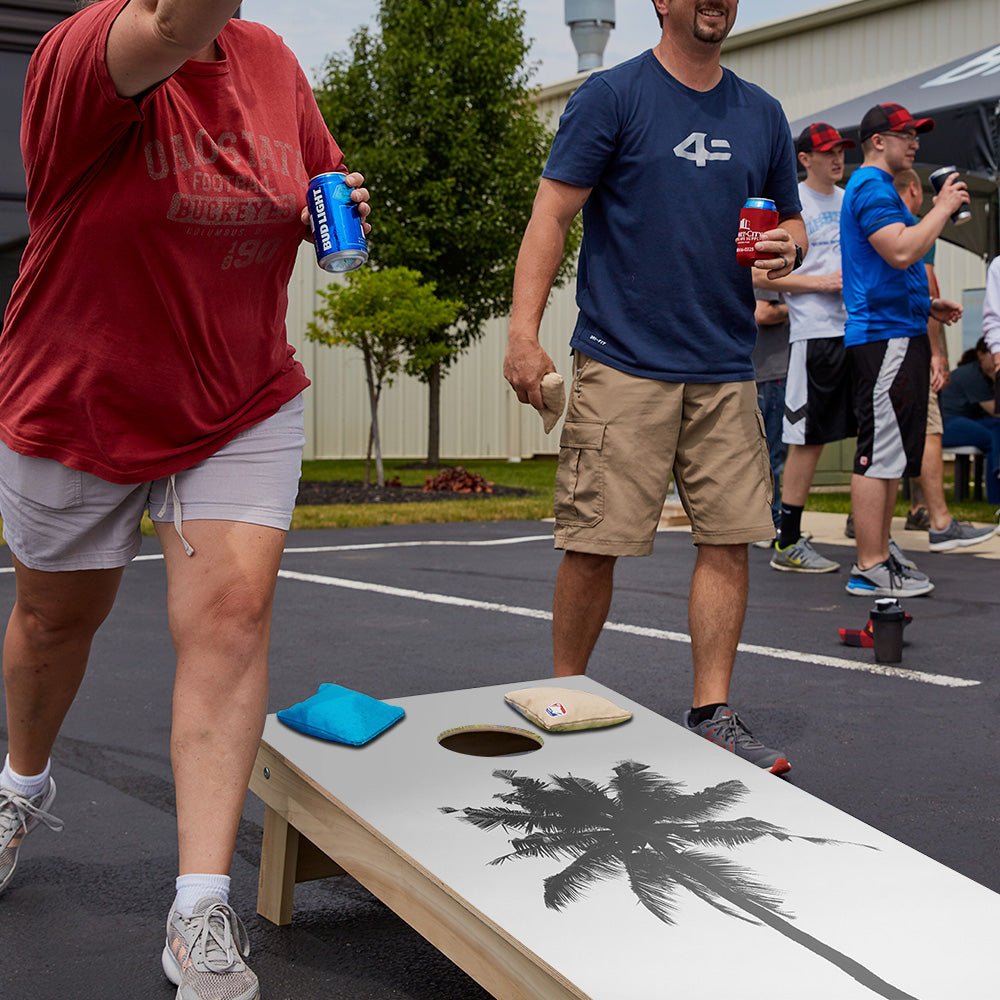 Palm Silhouette Star Cornhole Boards, - American Cornhole Association