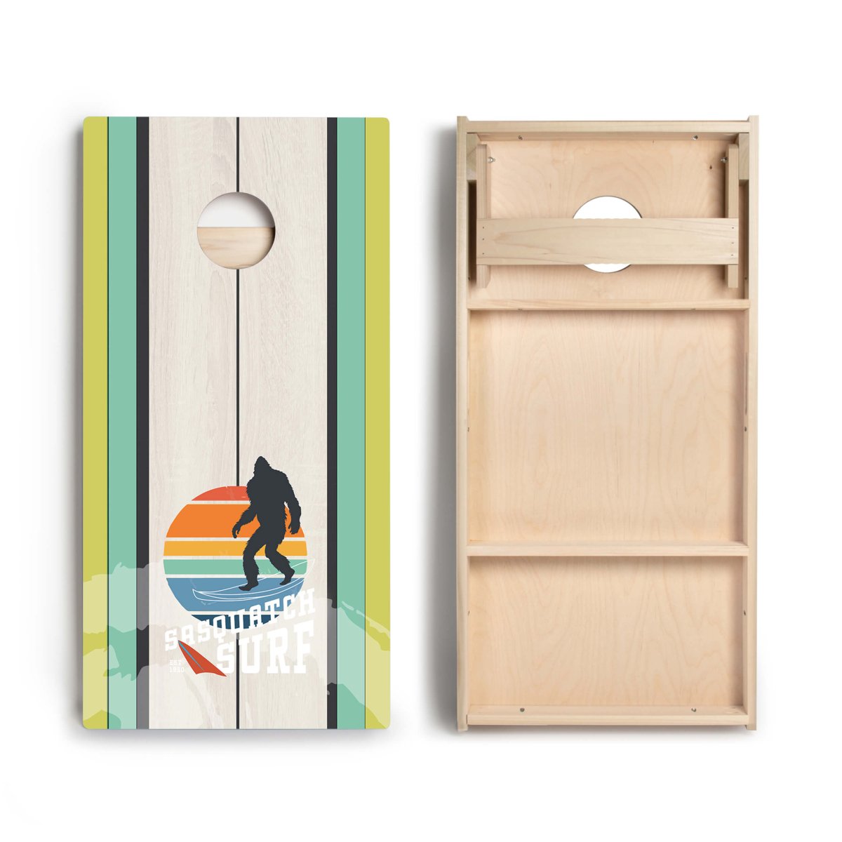 Sasquatch Surf Limited Edition Star Cornhole Boards | 06.24 Drop, - American Cornhole Association