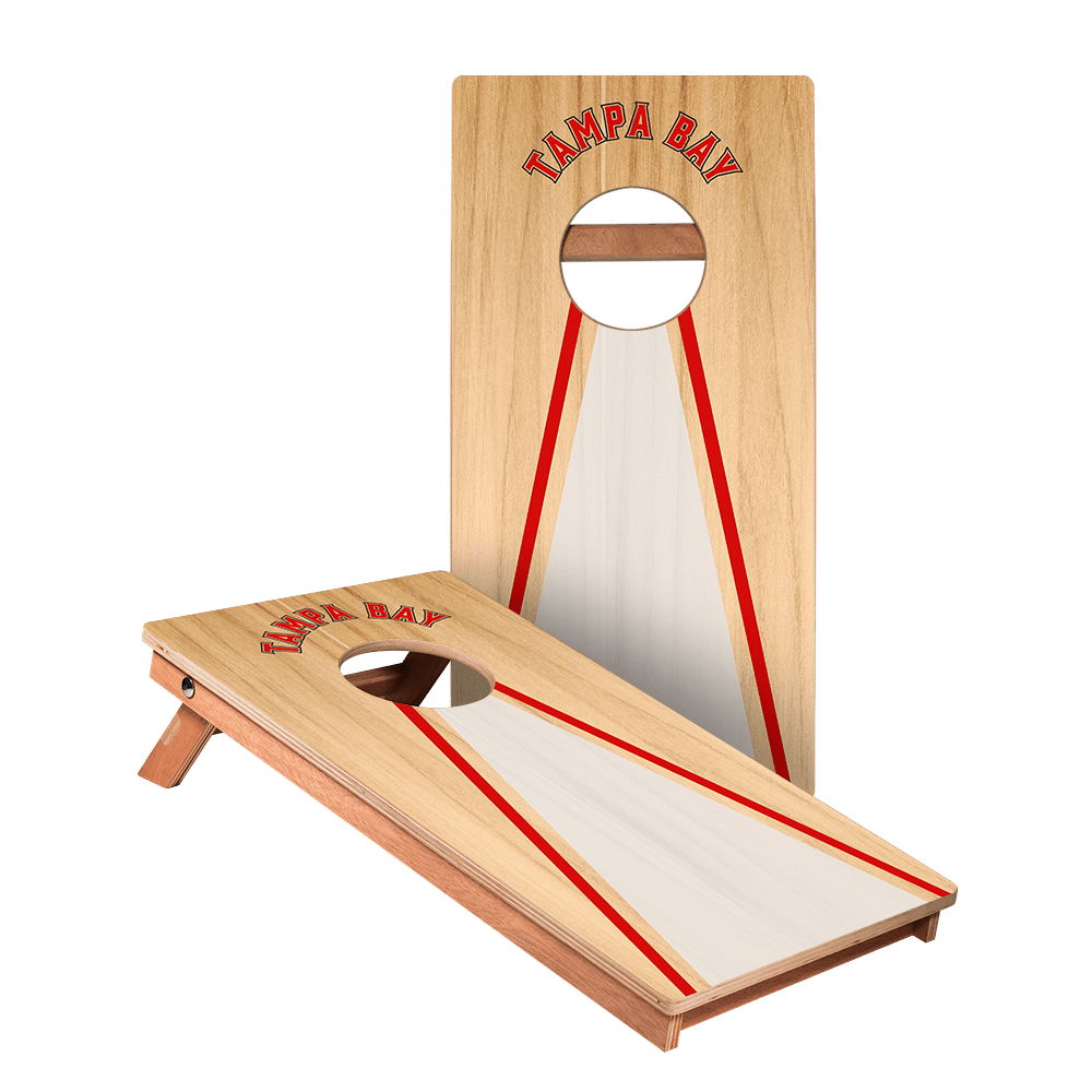 Tampa Bay Football Gameday Backyard 1x2 ft Cornhole Board Set - WACA - 500452 - WB | American Cornhole Association