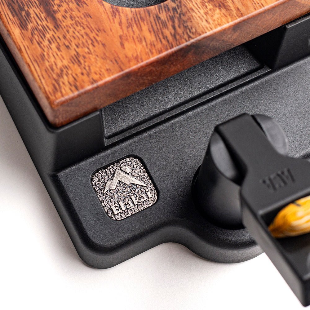 The Beach Epoxy Resin Double Chuck ART Mini Tabletop Cornhole Game - EGDC-01 | American Cornhole Association