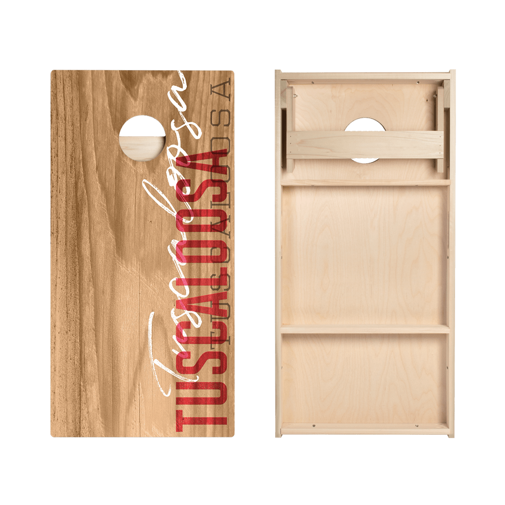 Tuscaloosa Campus Gameday Star Cornhole Boards, - American Cornhole Association