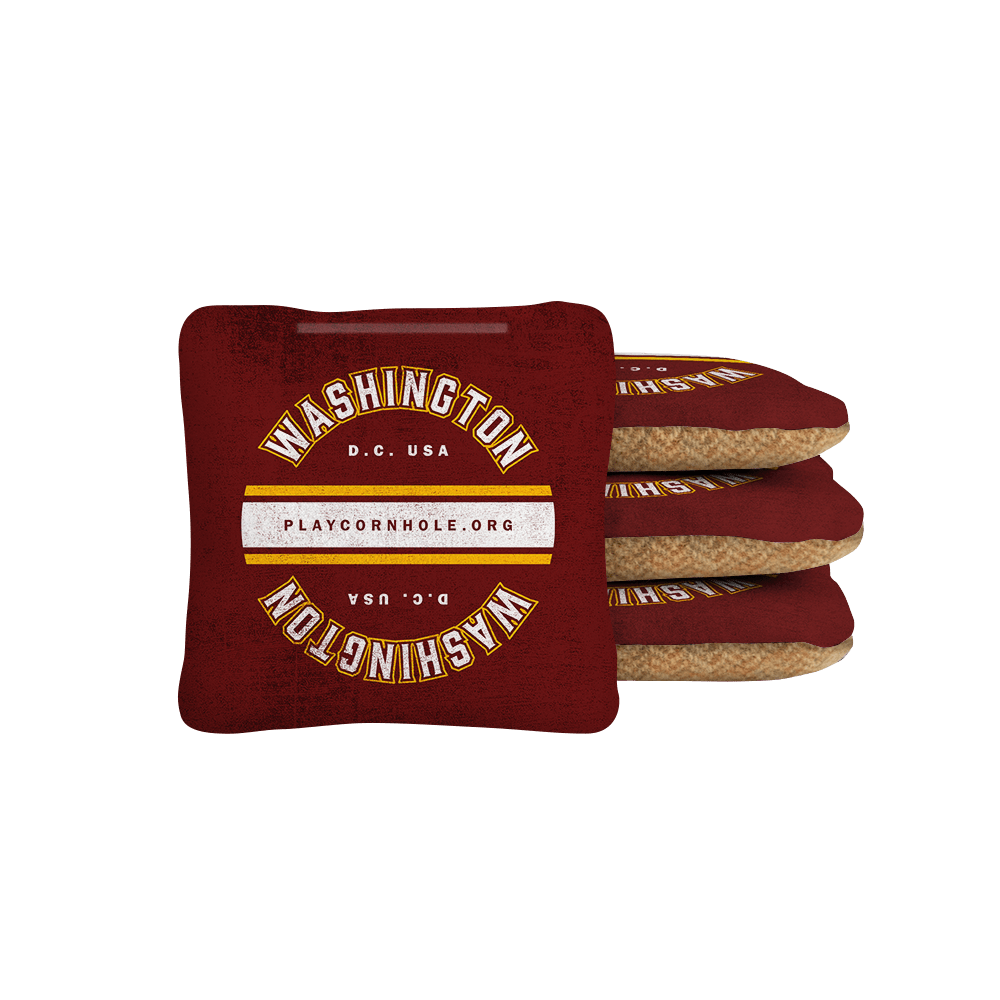 Washinton Football Gameday Backyard 1x2 ft Cornhole Board Set - WACA - 500454 - WB | American Cornhole Association