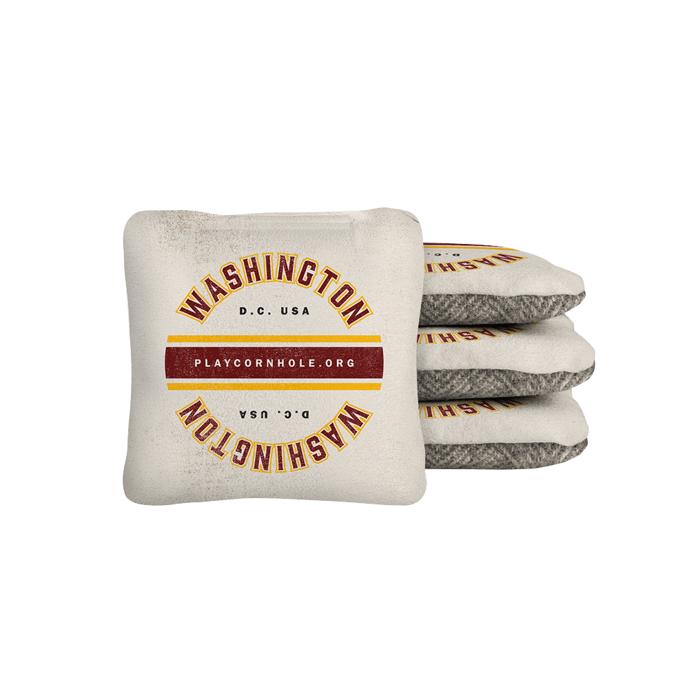 Washinton Football Gameday Backyard 1x2 ft Cornhole Board Set - WACA - 500454 - WB | American Cornhole Association