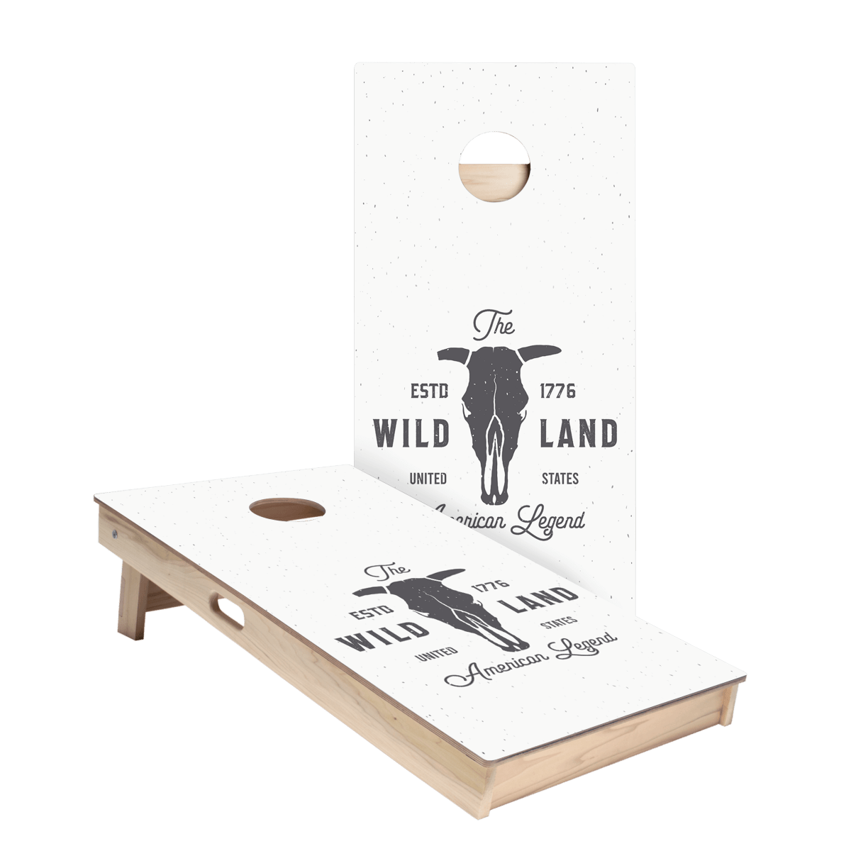 Wild Land Star Cornhole Boards - ACA - 000394 | American Cornhole Association