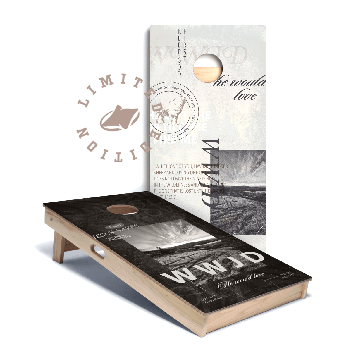 WWJD Limited Edition Star Cornhole Boards | 04.25 Drop, - American Cornhole Association