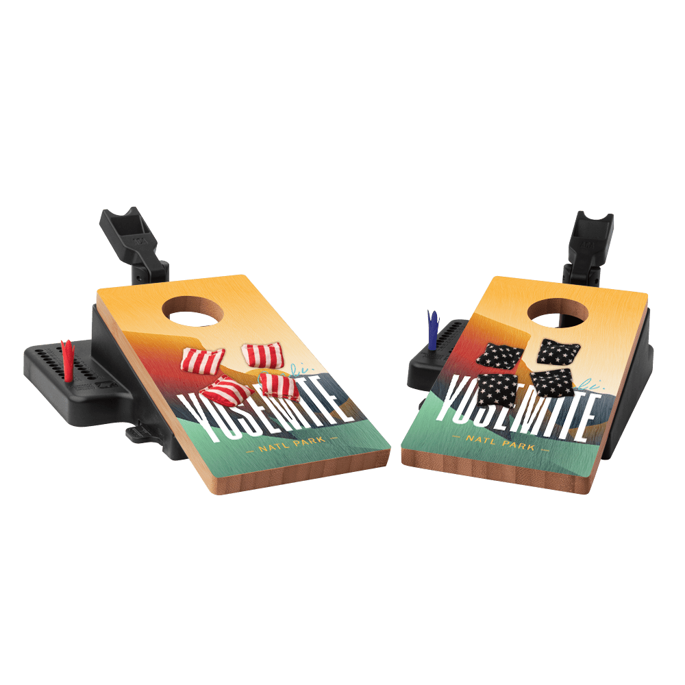 Yosemite Double Chuck Mini Cornhole Tabletop Game, - American Cornhole Association
