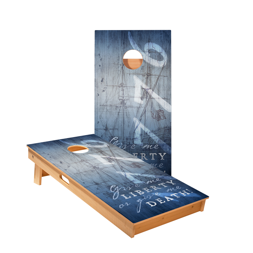 2x4 Star 1776 Blue Professional Regulation Cornhole Boards