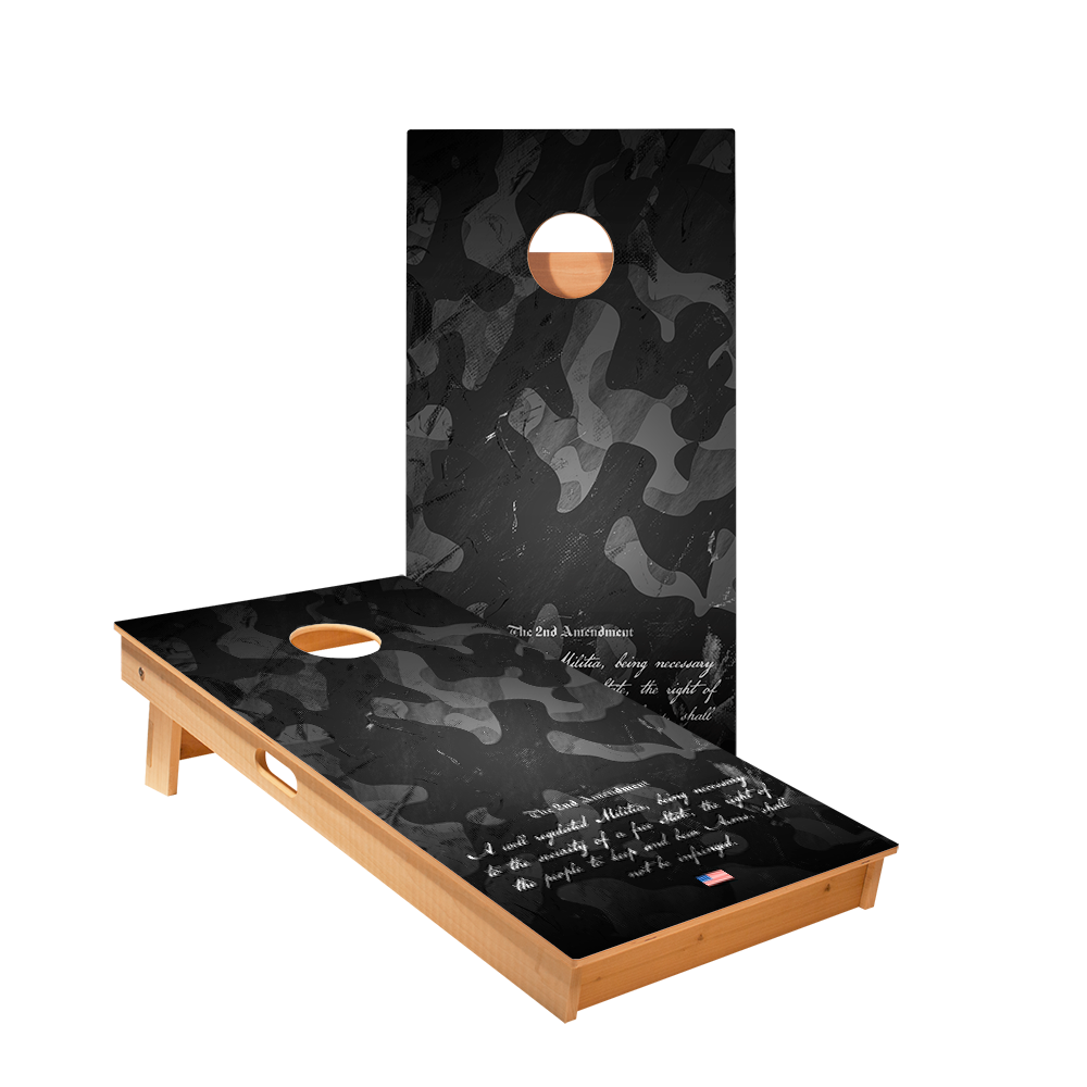 2x4 Star Second Amendment Professional Regulation Cornhole Boards