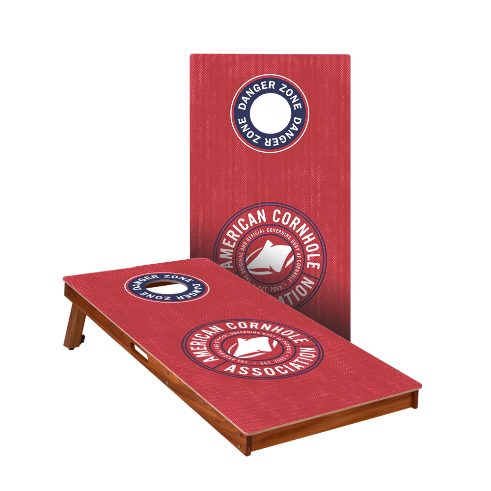 2x4 Touring Pro Official Tournament Badge Red Professional Regulation Cornhole Boards