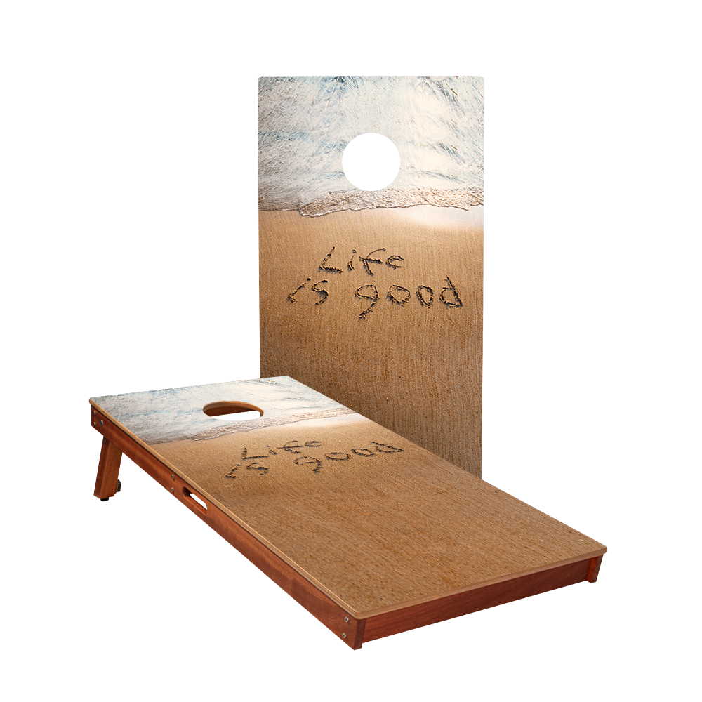 2x4 Sig Pro Life Is Good Professional Regulation Cornhole Boards