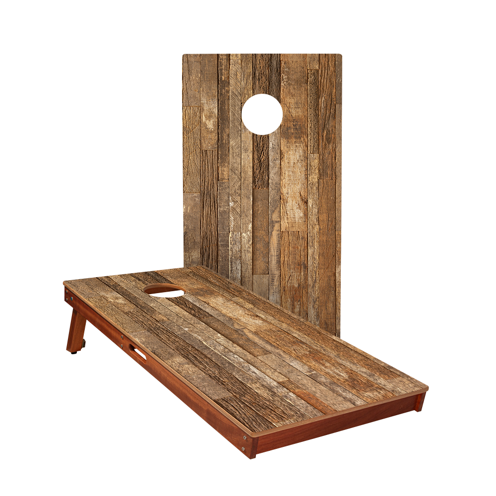 2x4 Sig Pro Rustic Wood Professional Regulation Cornhole Boards