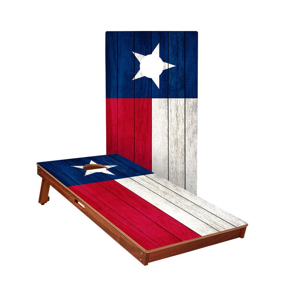 Texas Flag Sig Pro Cornhole Boards