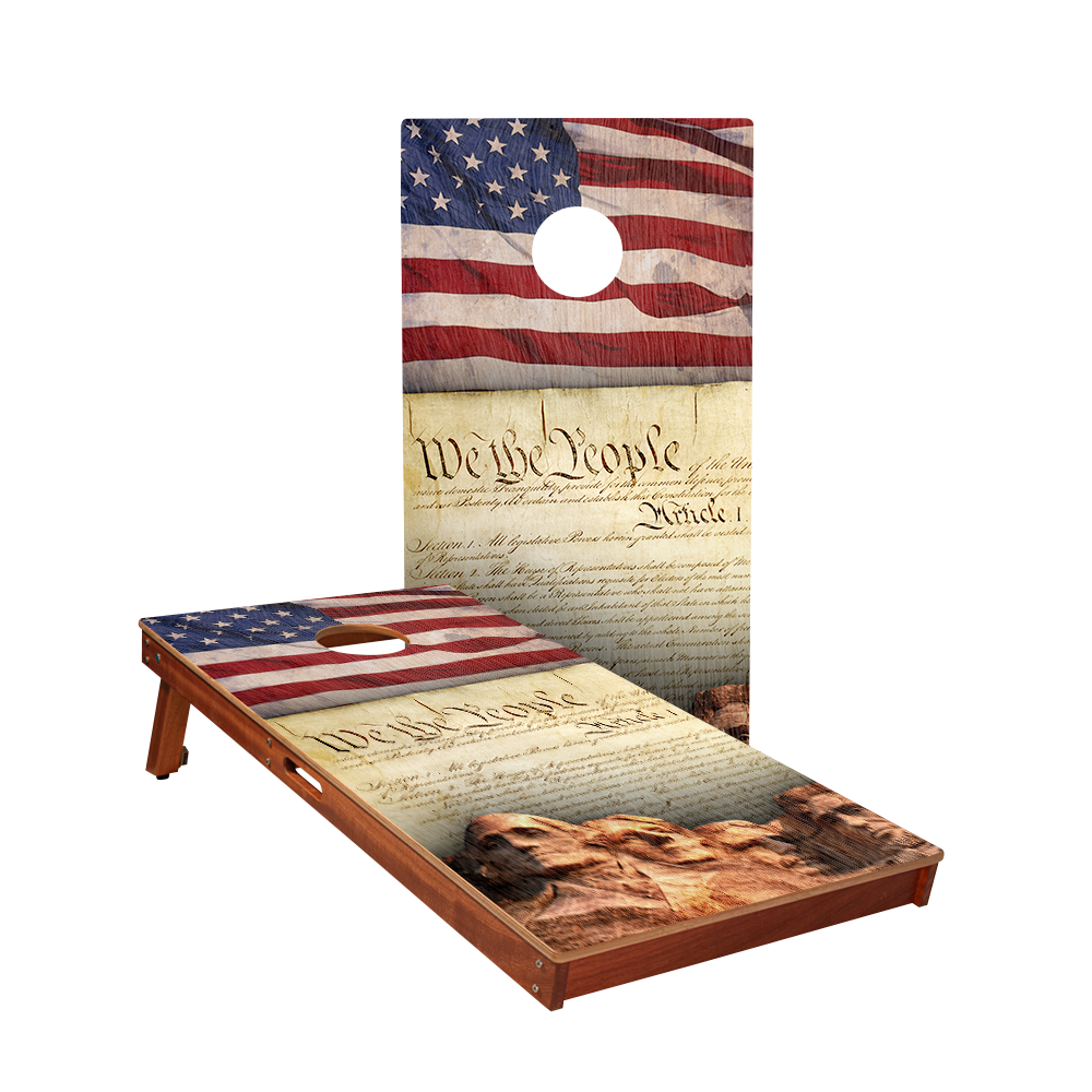 2x4 Sig Pro We The People Professional Regulation Cornhole Boards