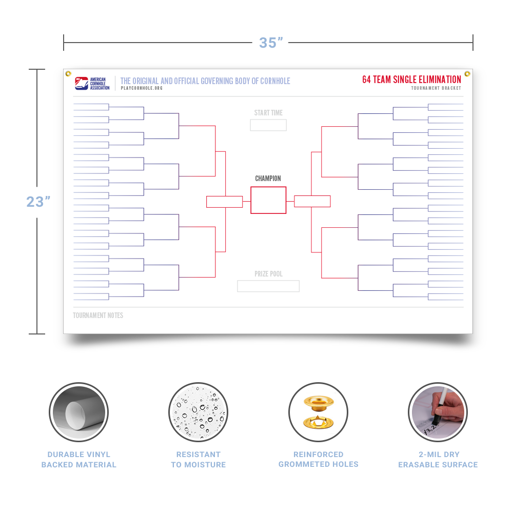 Cornhole Tournament Brackets