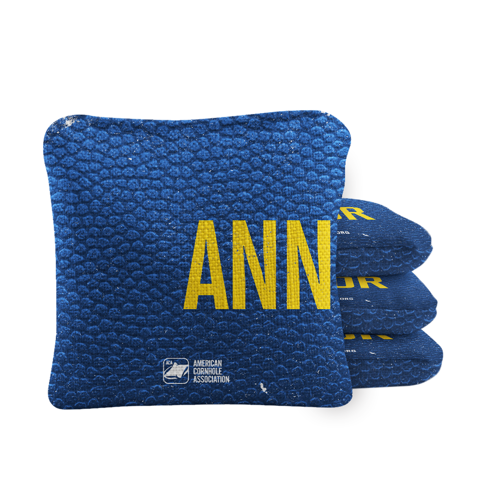 Ann Arbor Campus Gameday Synergy Pro Cornhole Bags