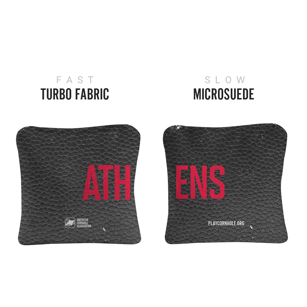 Athens Campus Gameday Synergy Pro Cornhole Bags