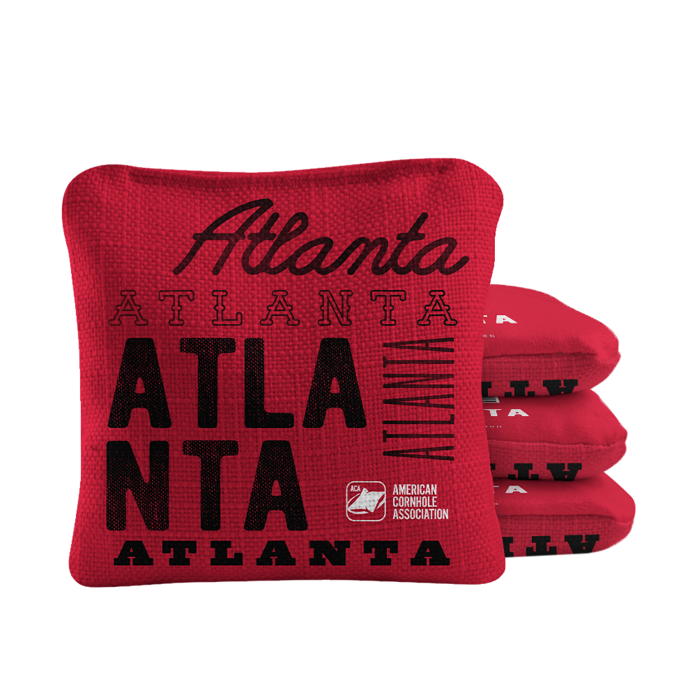 Atlanta Football Vintage Gameday Synergy Pro Cornhole Bags