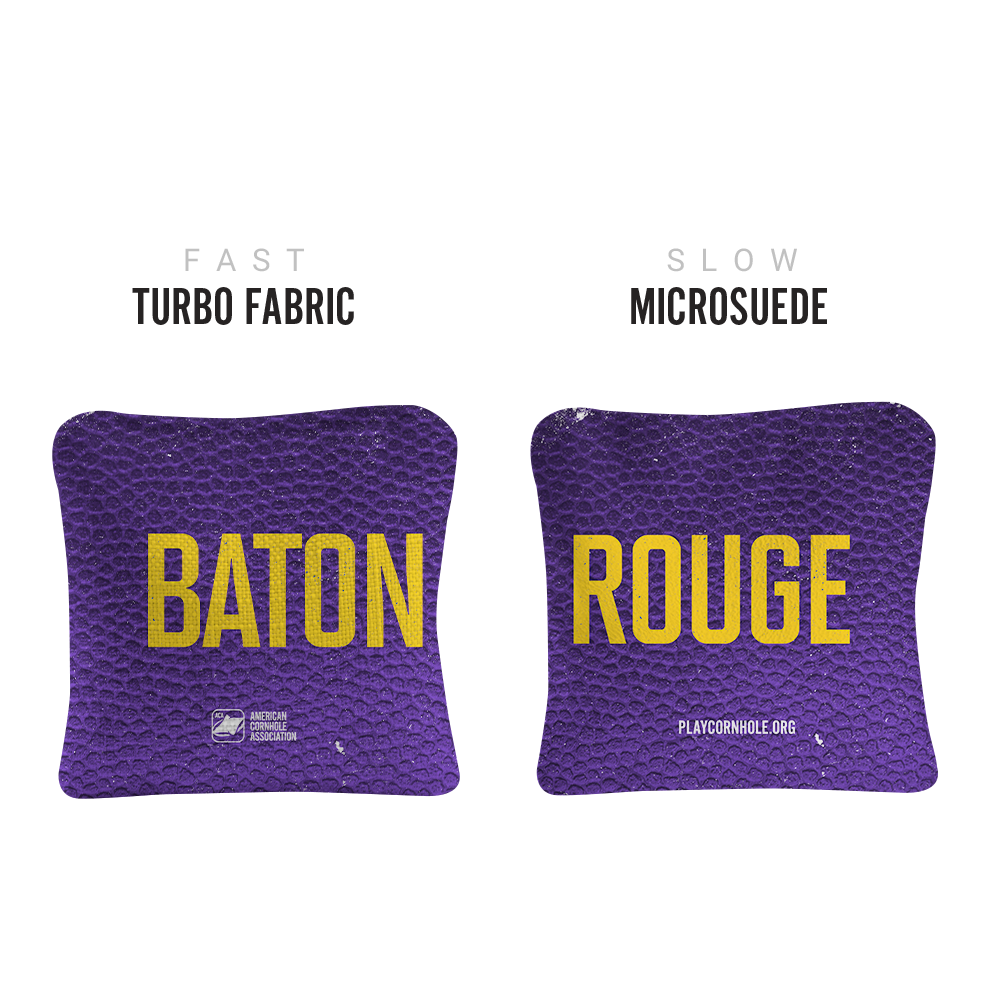 6-in Synergy Pro Gameday Baton Rouge Professional Regulation Cornhole Bags