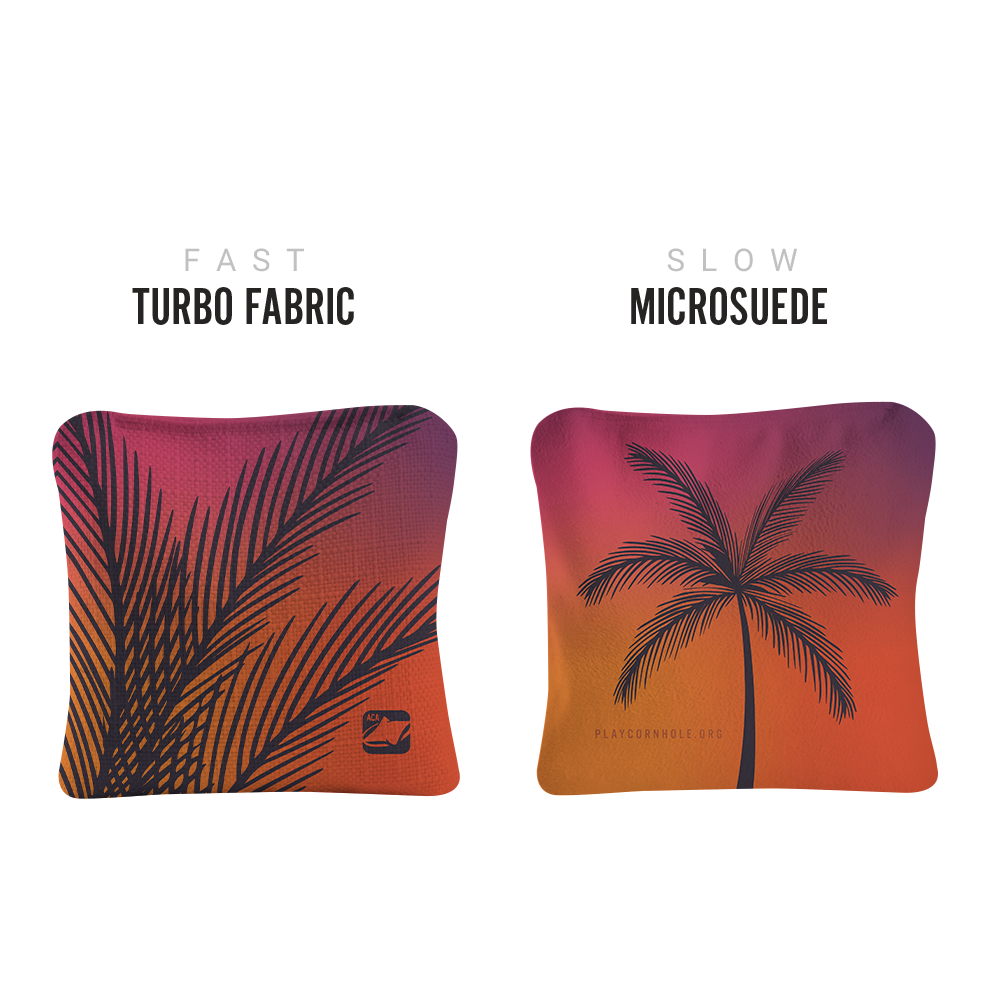 6-in Synergy Pro Tropical Sunset Professional Regulation Cornhole Bags