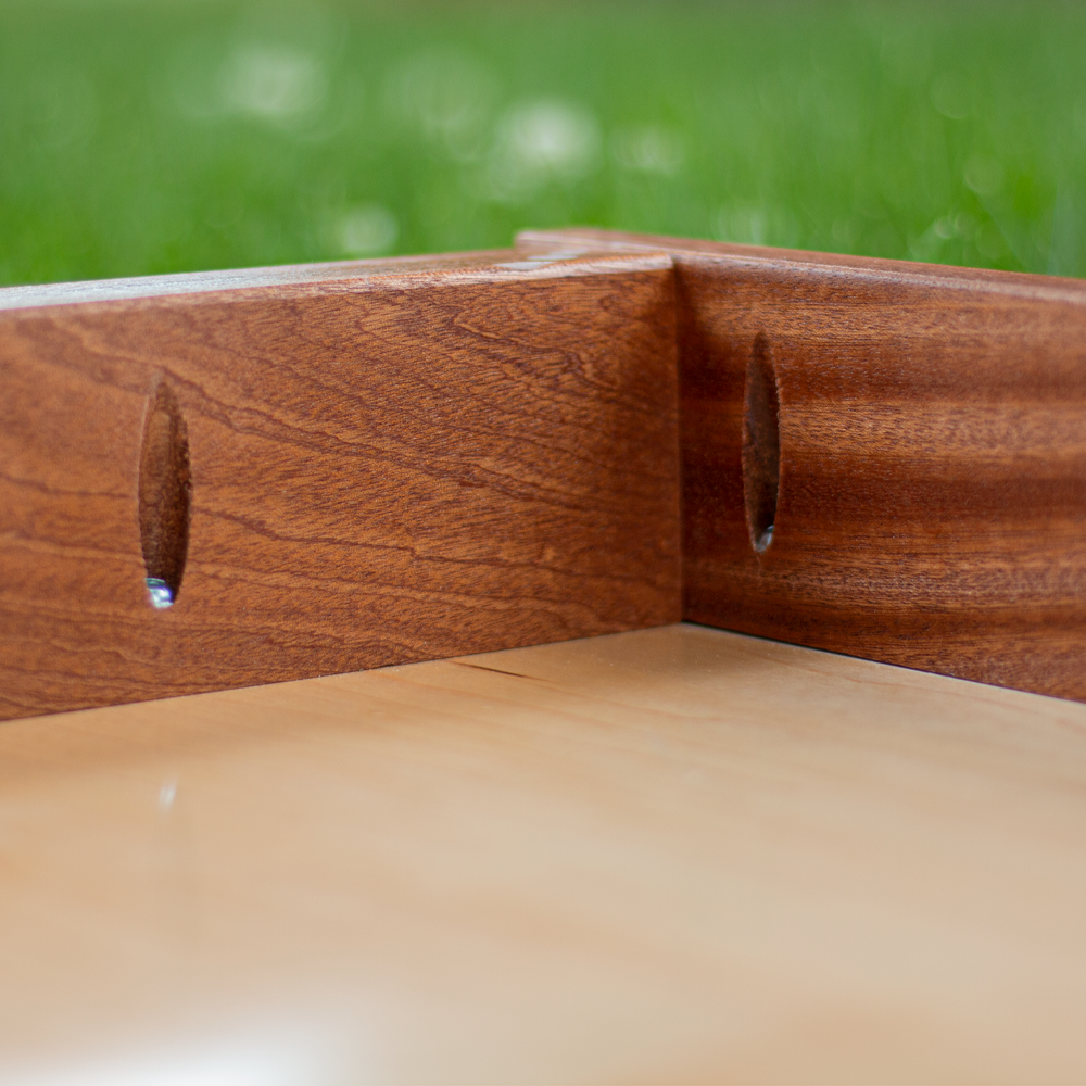 2x4 Sig Pro Dark Panel Wood Professional Regulation Cornhole Boards