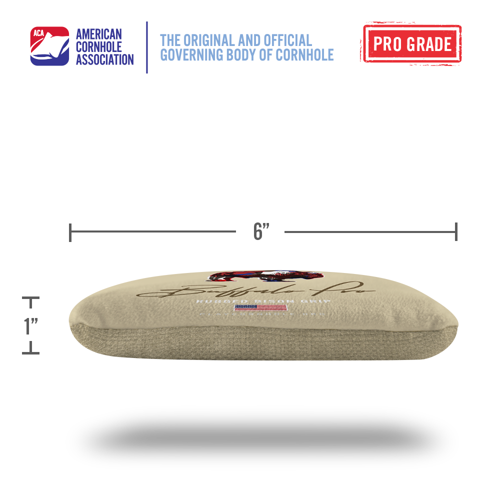 6-in Synergy Pro Buffalo Professional Regulation Cornhole Bags