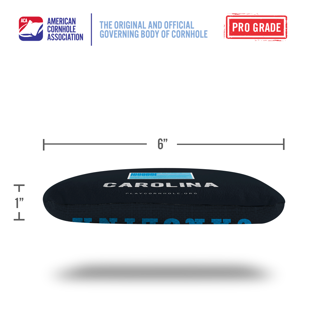 6-in Synergy Pro Gameday Carolina Football Professional Regulation Cornhole Bags