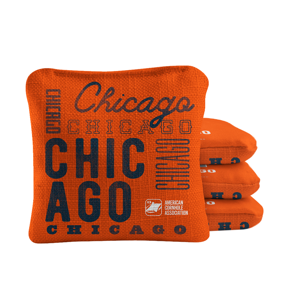 chicago bears cornhole bags