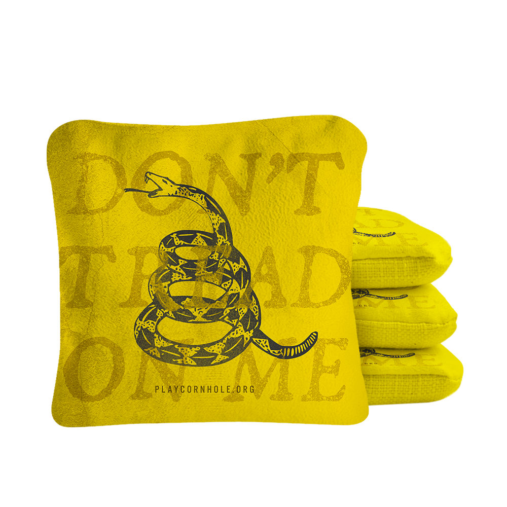 6-in Synergy Pro Don't Tread On Me Professional Regulation Cornhole Bags