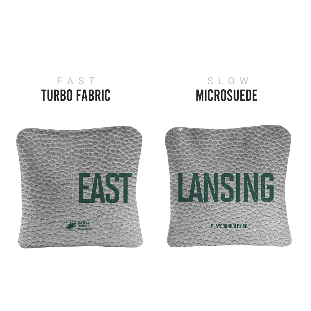East Lansing Campus Gameday Synergy Pro Cornhole Bags