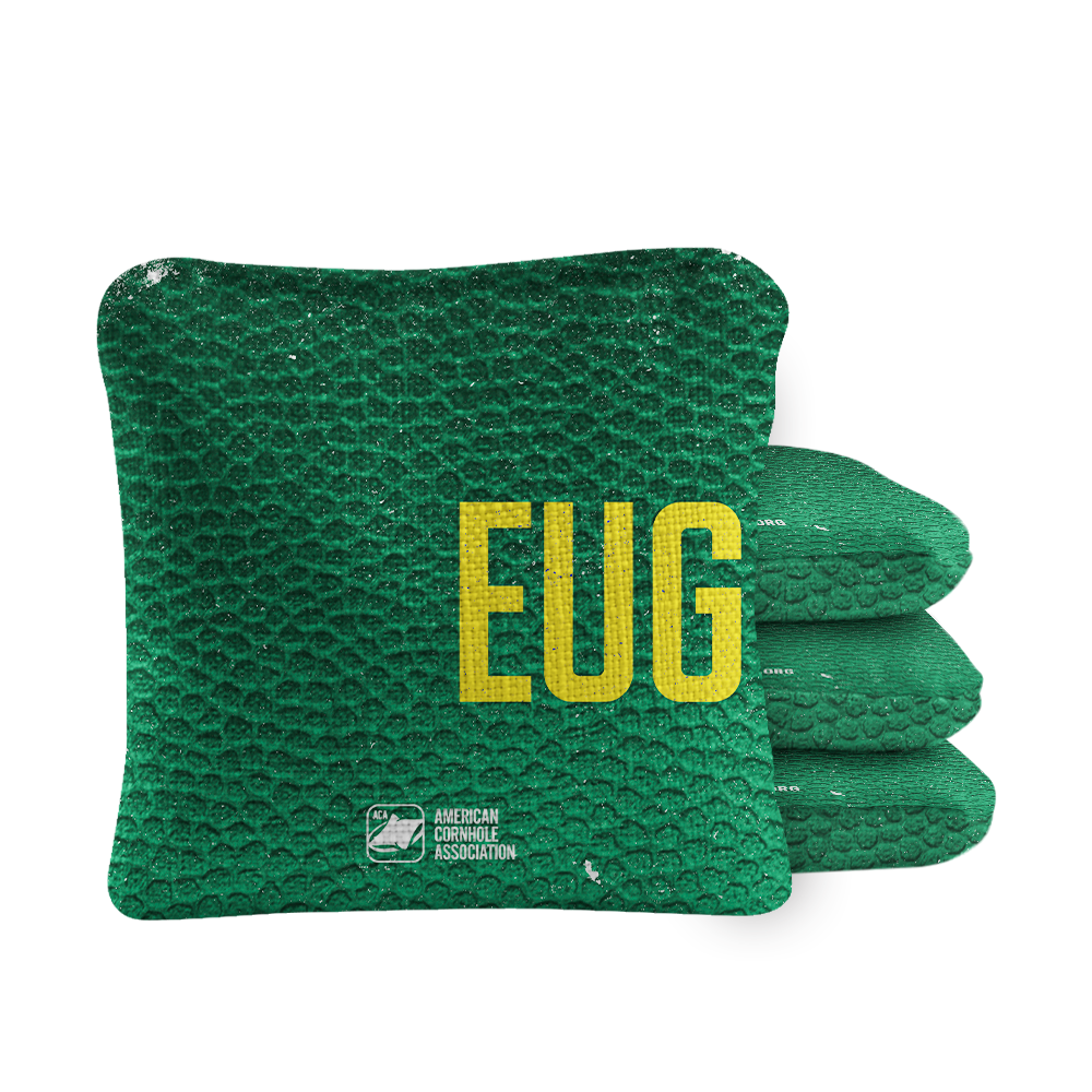 Eugene Campus Gameday Synergy Pro Cornhole Bags