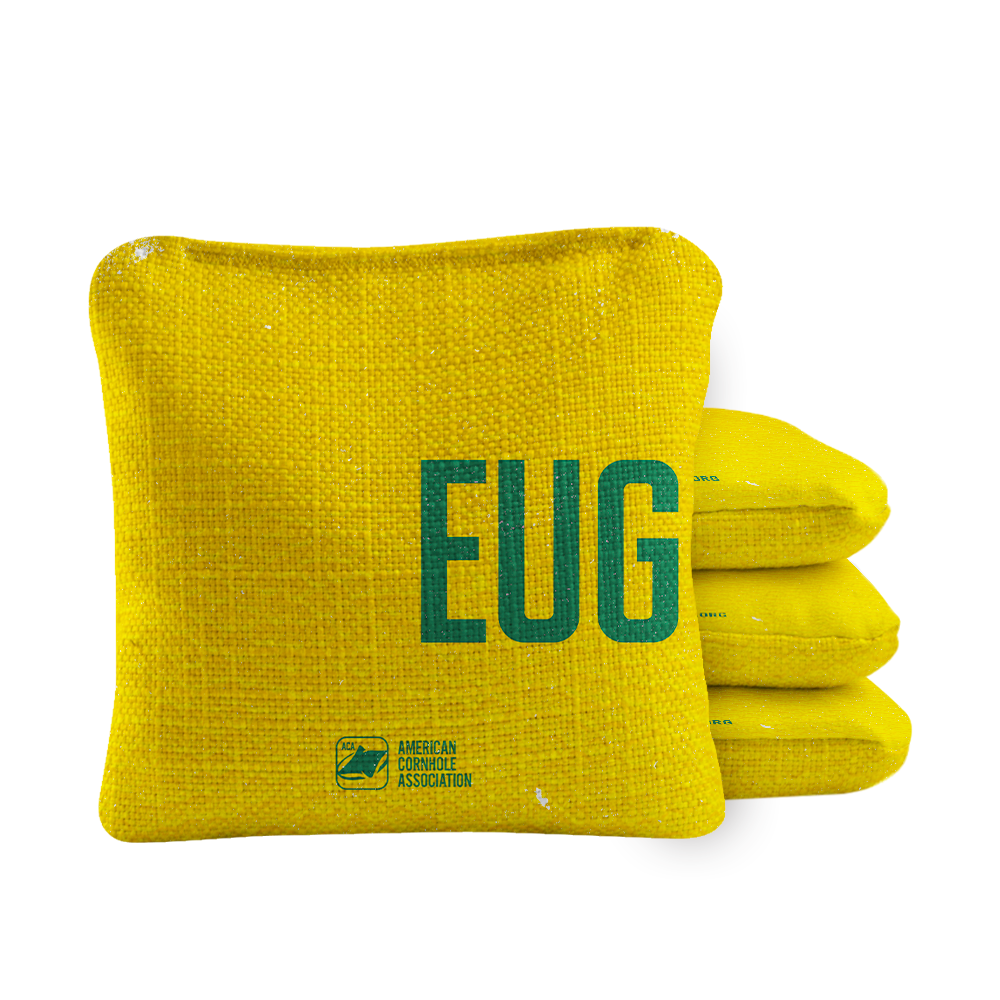 Eugene Campus Gameday Synergy Pro Cornhole Bags