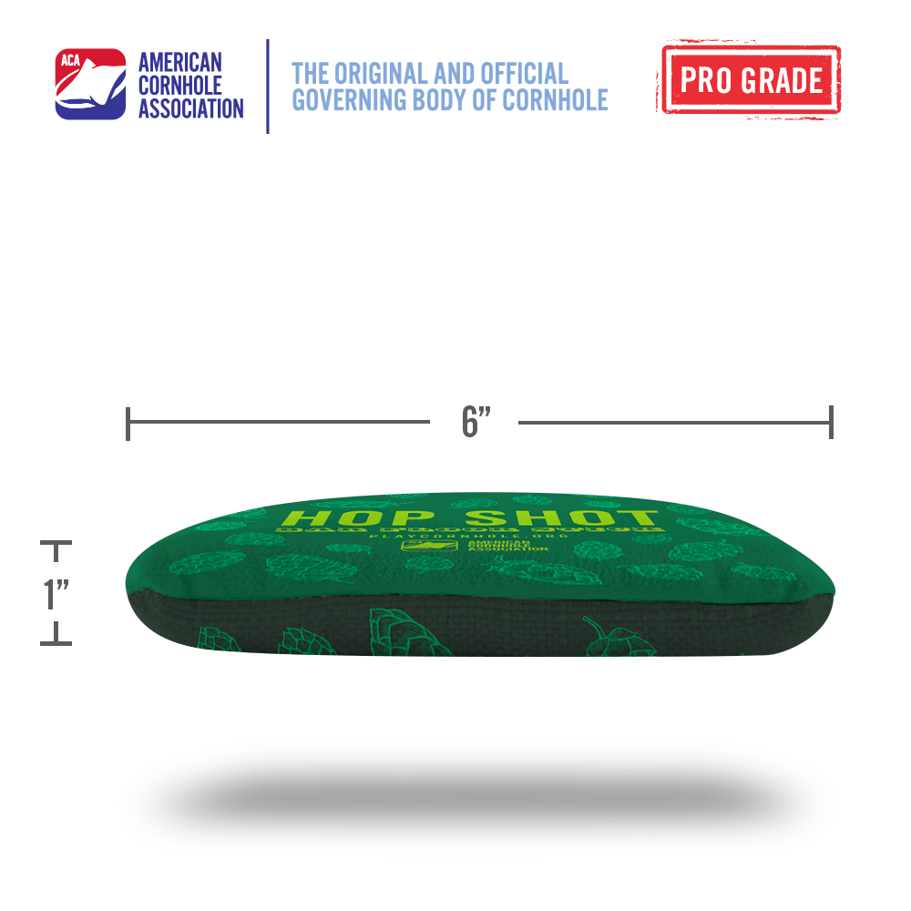 6-in Synergy Pro Hop Shot Professional Regulation Cornhole Bags
