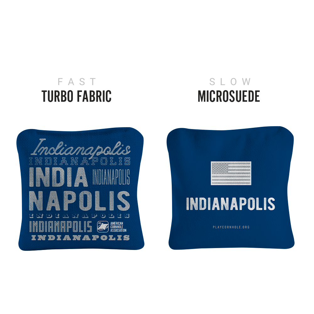 6-in Synergy Pro Gameday Indianapolis Football Professional Regulation Cornhole Bags